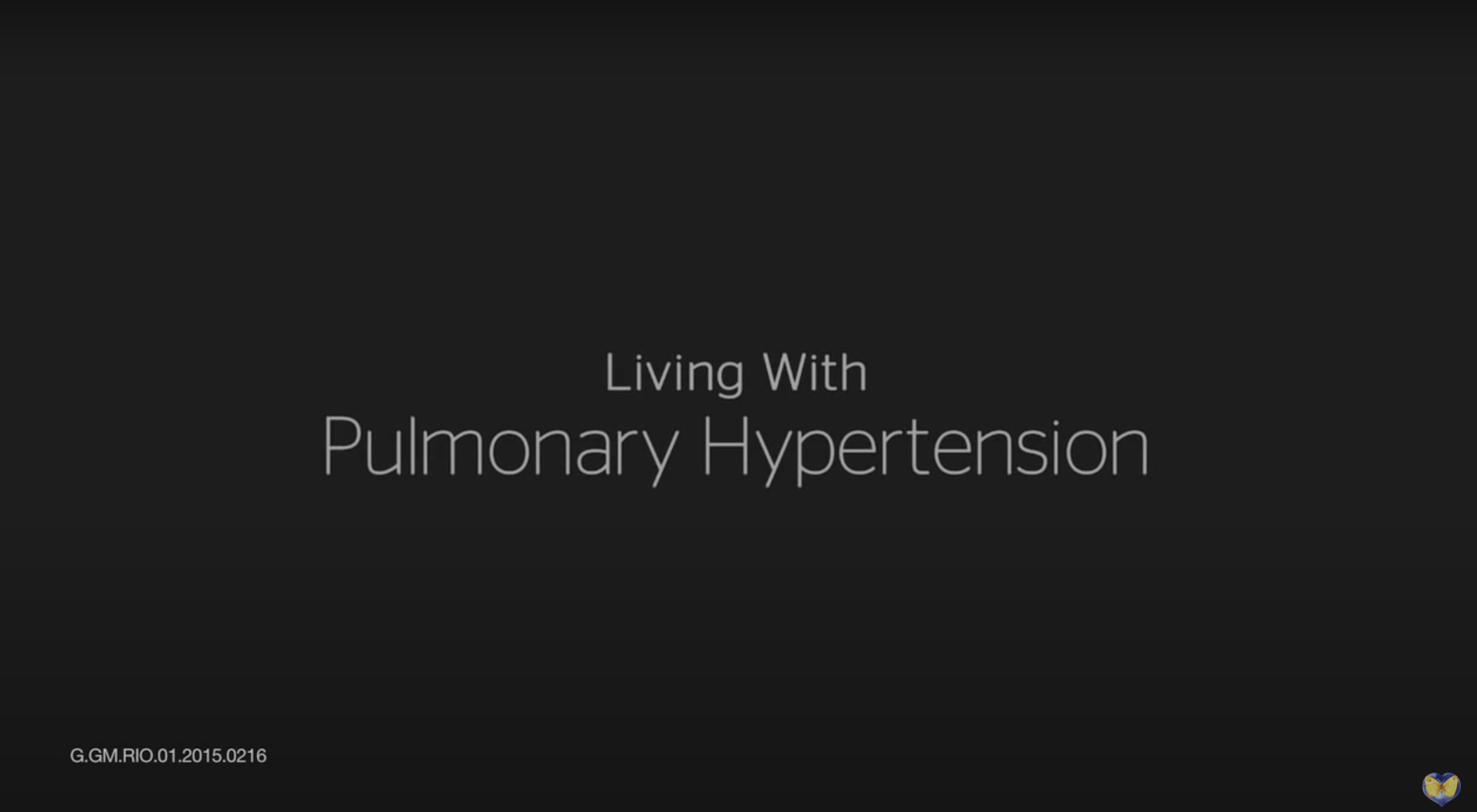 Educational Video: Living With Pulmonary Hypertension
